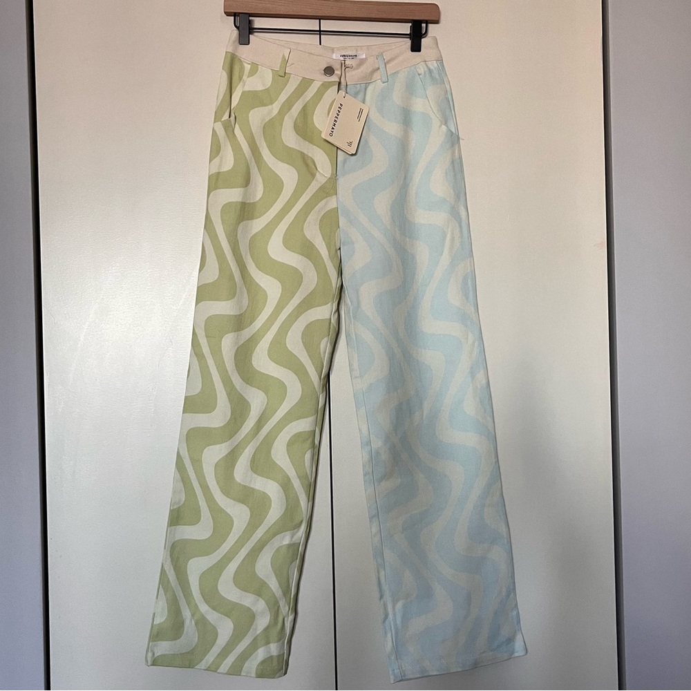 Peppermayo Ma Belle Pants in Ocean Wave
